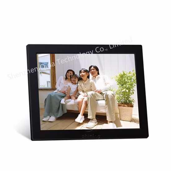 LCD Display New IPS Screen Digital Photo Frame with LED Backlight as Christmas Gift