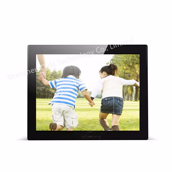 LCD Display New IPS Screen Digital Photo Frame with LED Backlight as Christmas Gift