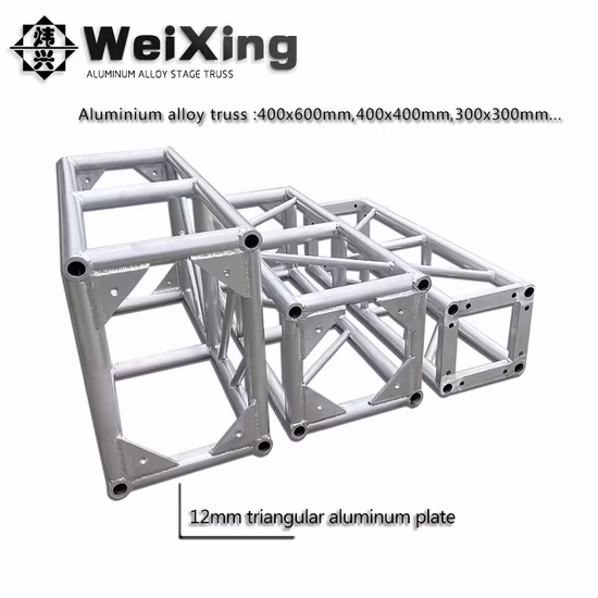 Light Aluminum Lighting Modular Frame Stage LED Display Truss System for Sale