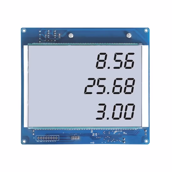 Dispensador de combustível com tela LED transparente interna para posto de gasolina